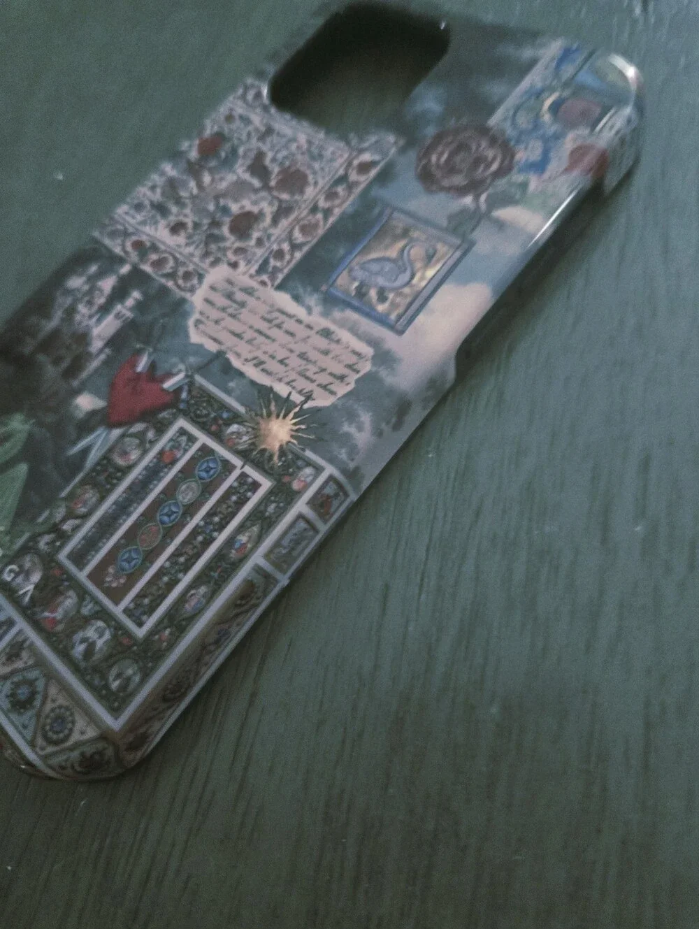 Burga Oathkeeper NEW iPhone 12 Case Gothic Collage Dust Bag
